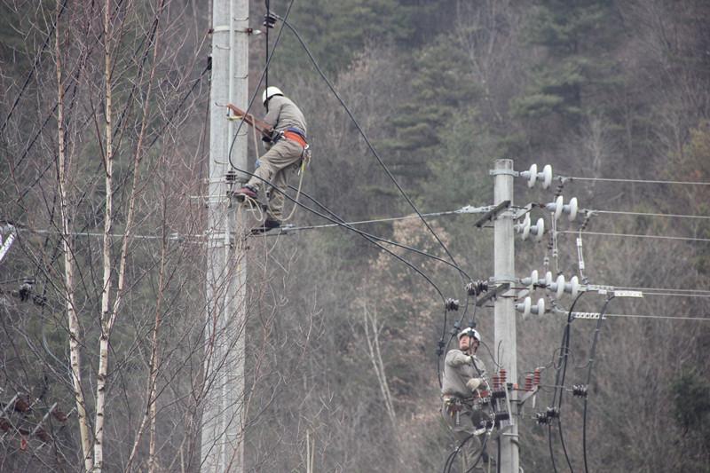 陜西地電留壩供電分公司：實(shí)施農(nóng)石線(xiàn)、索道線(xiàn)分網(wǎng)改造